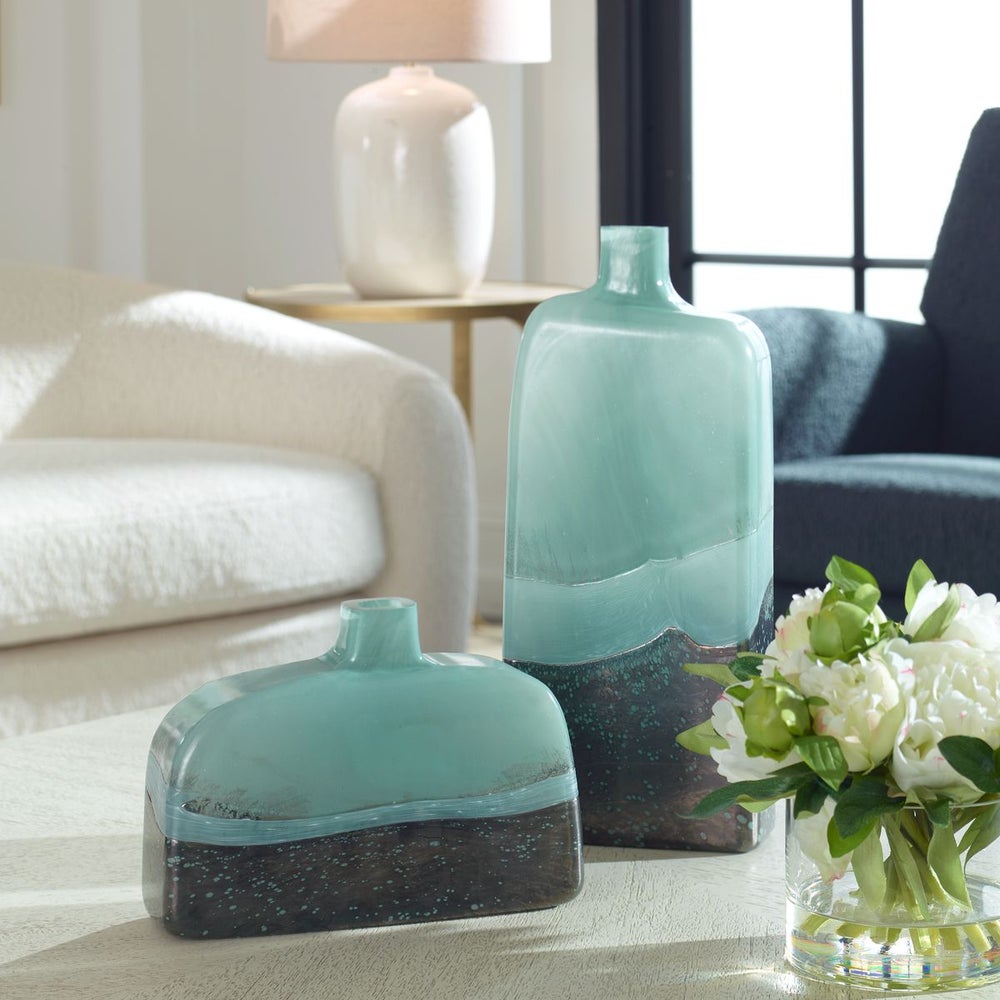 Fuze Vases - Set of 2 by Uttermost