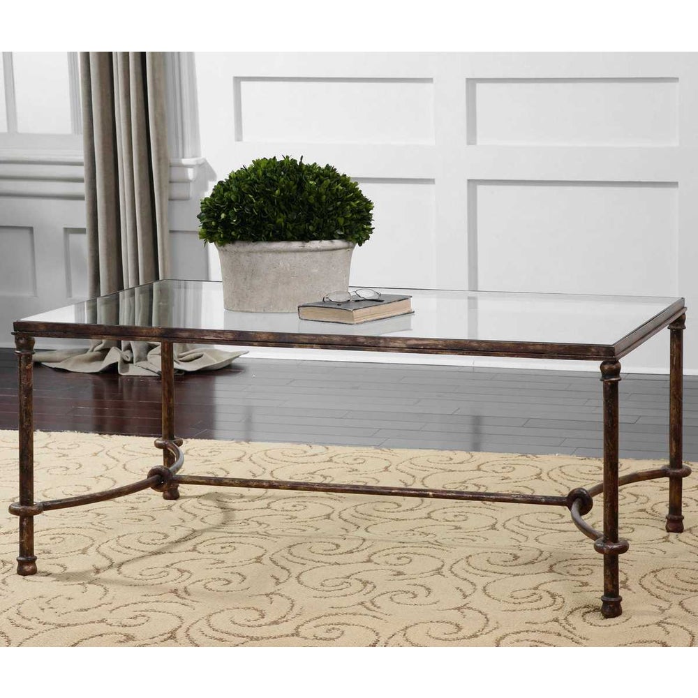 Warring Iron Coffee Table by Uttermost