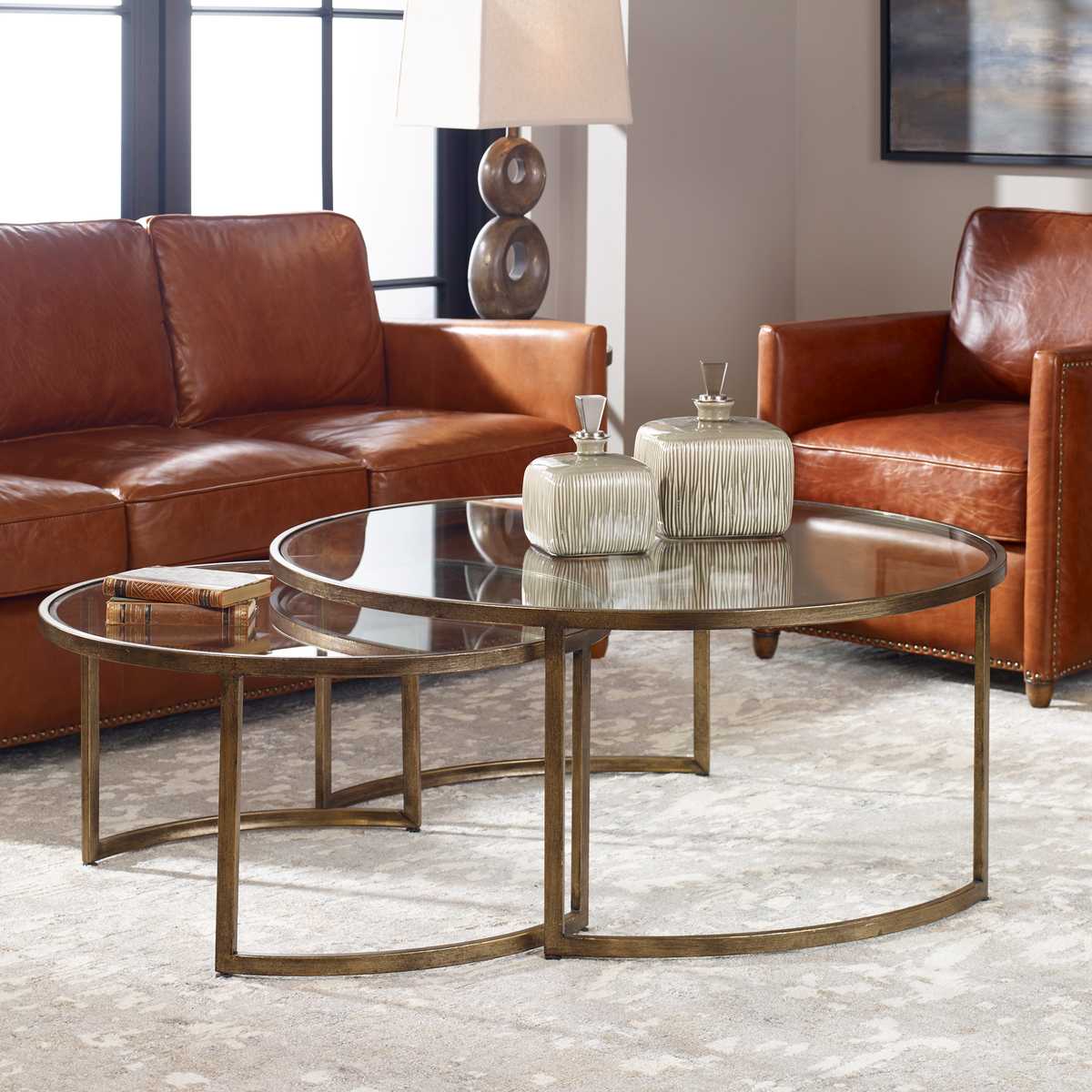 Rhea Nested Coffee Tables - Set of 2 by Uttermost
