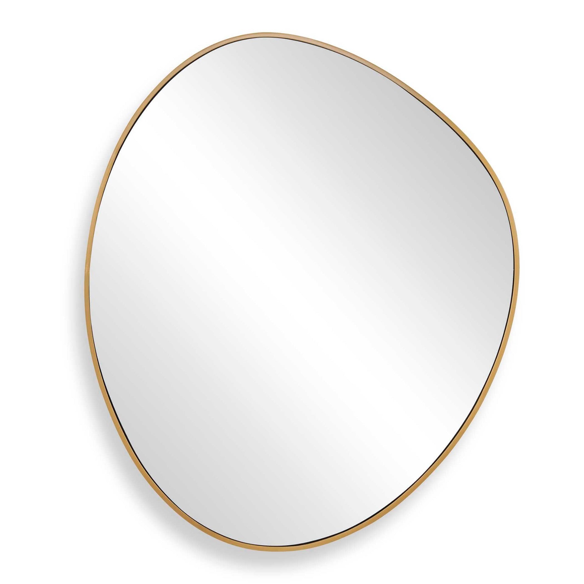 Distort Antique Brass Mirror by Uttermost