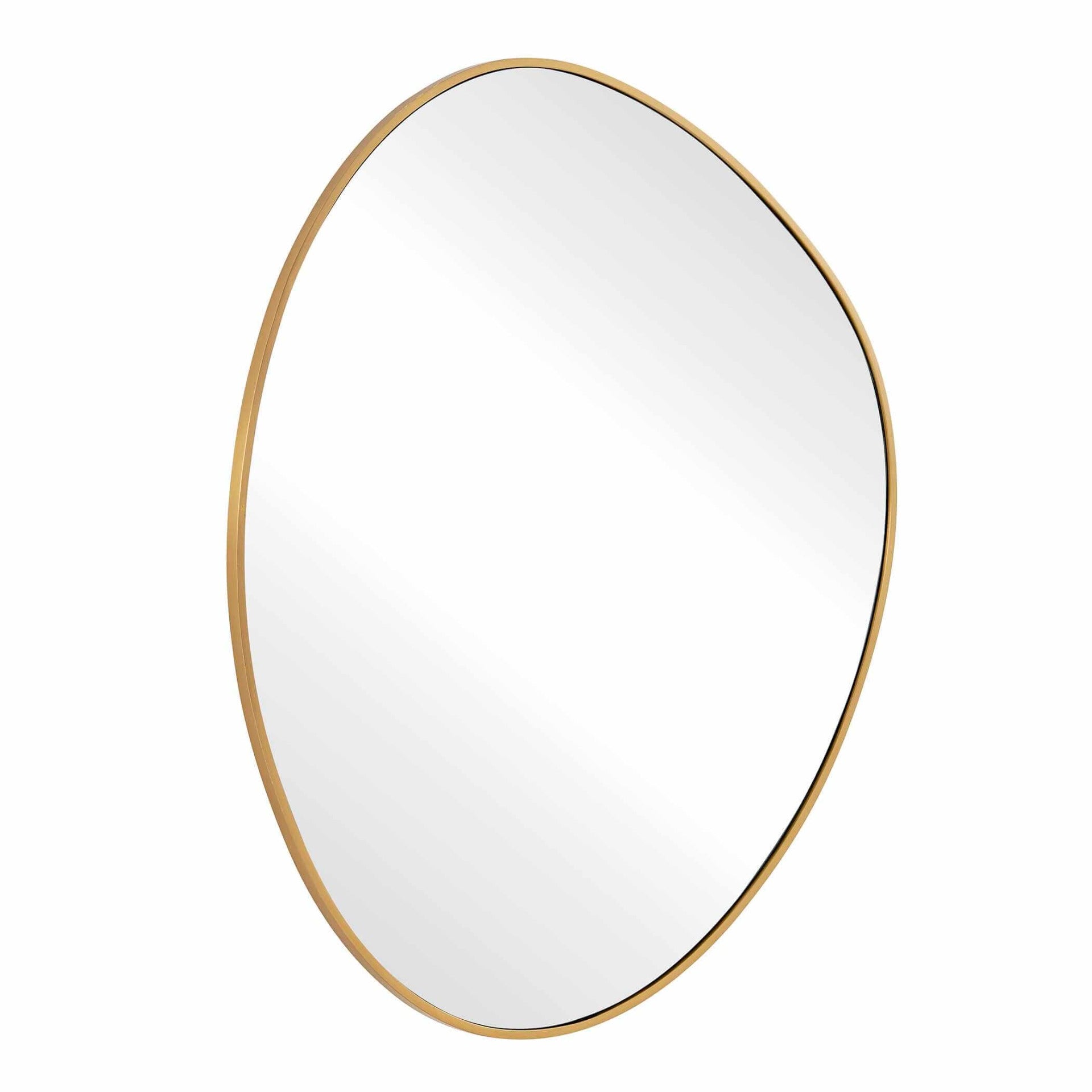 Distort Antique Brass Mirror by Uttermost