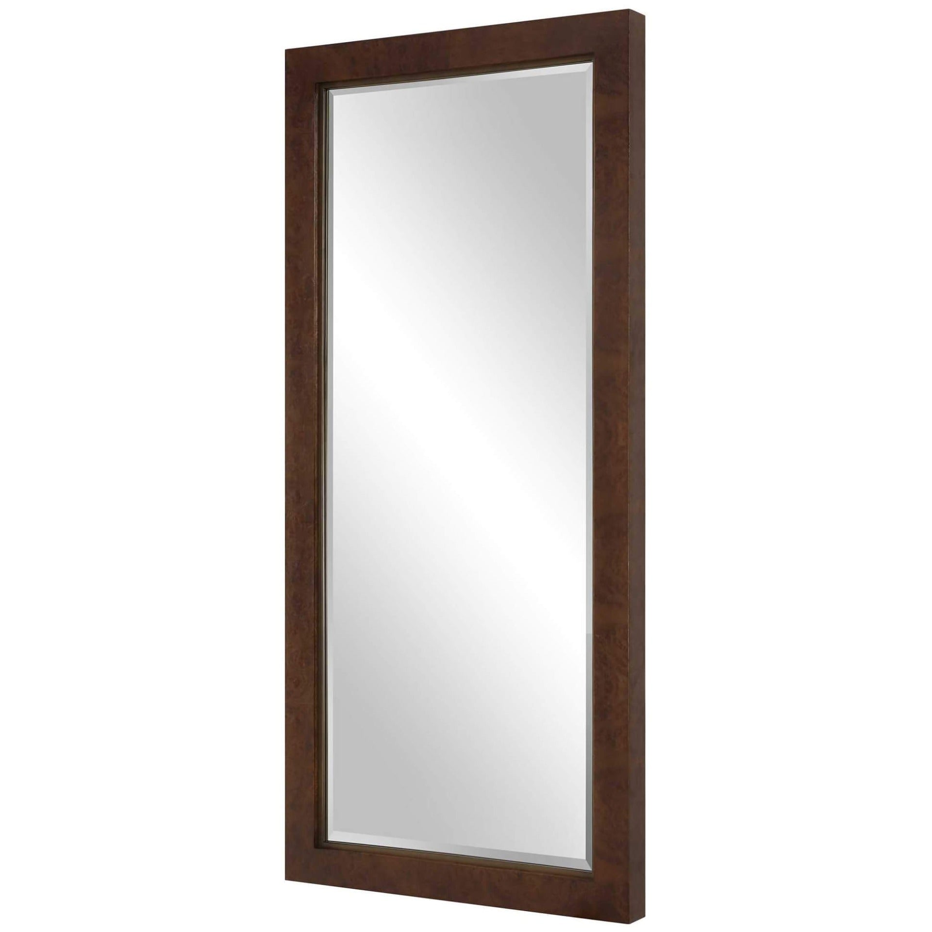 Durant Tall Wood Mirror by Uttermost