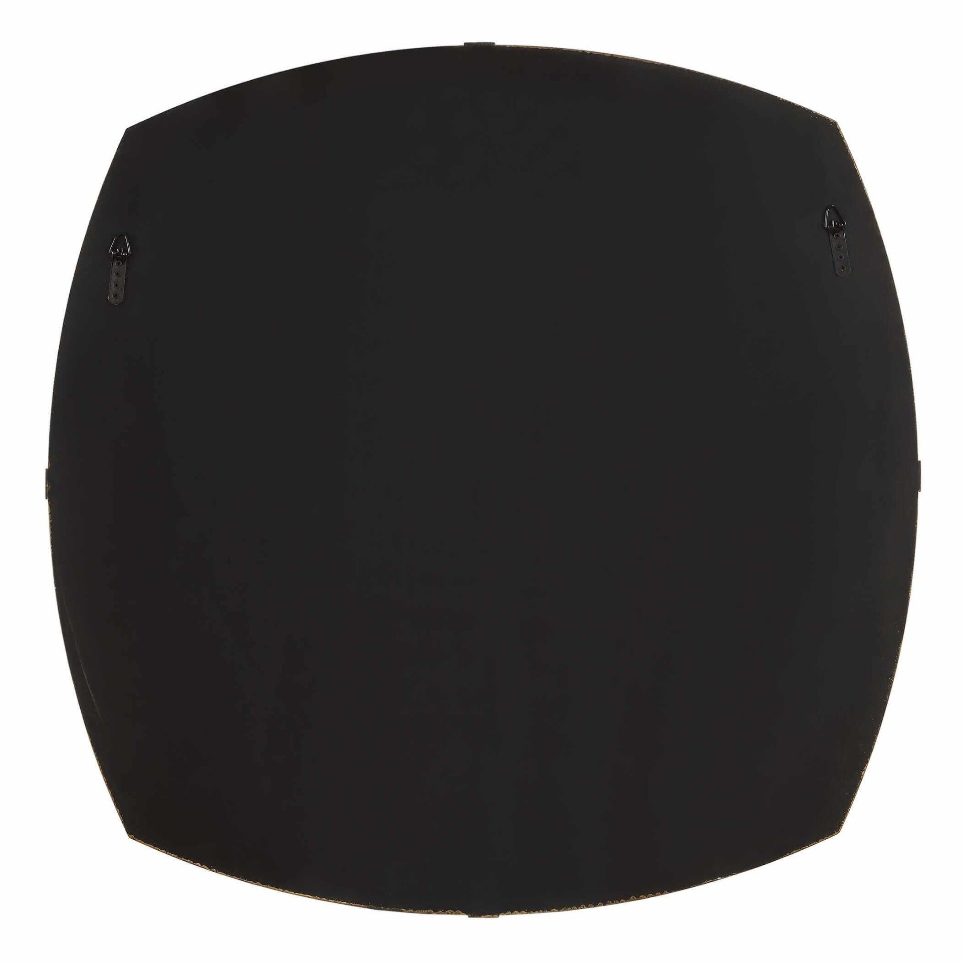 Estella White Round Mirror by Uttermost