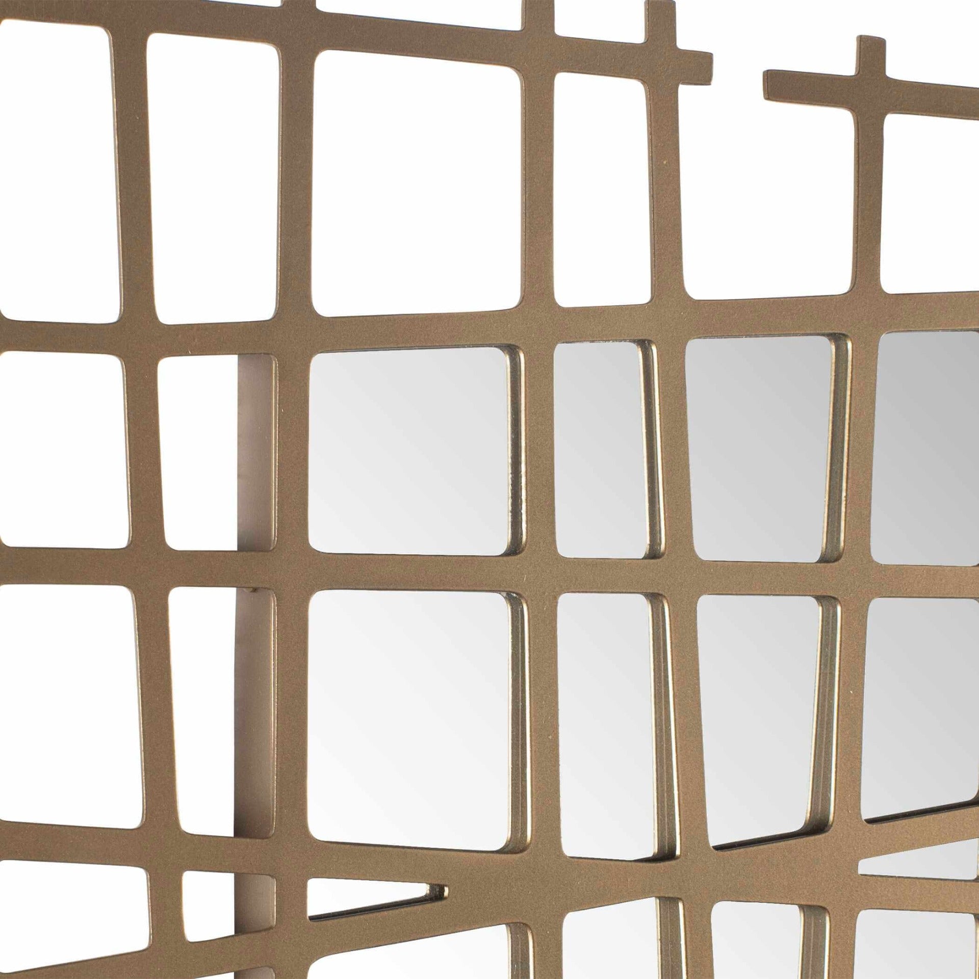 Golden Intersection Mirrored Wall Decor by Uttermost