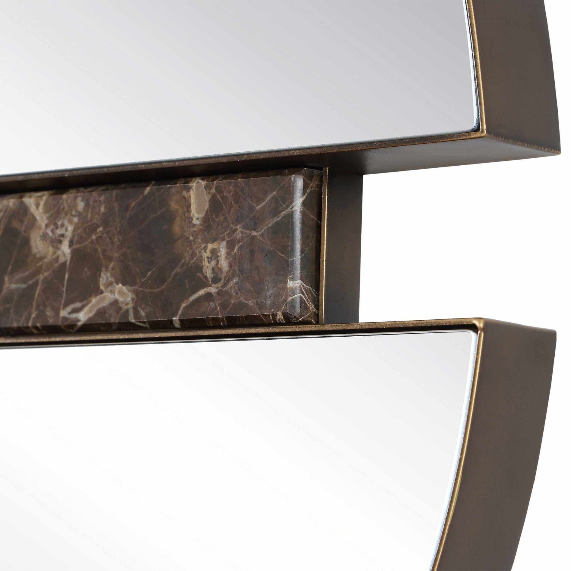 Hanover Divided Round Mirror by Uttermost