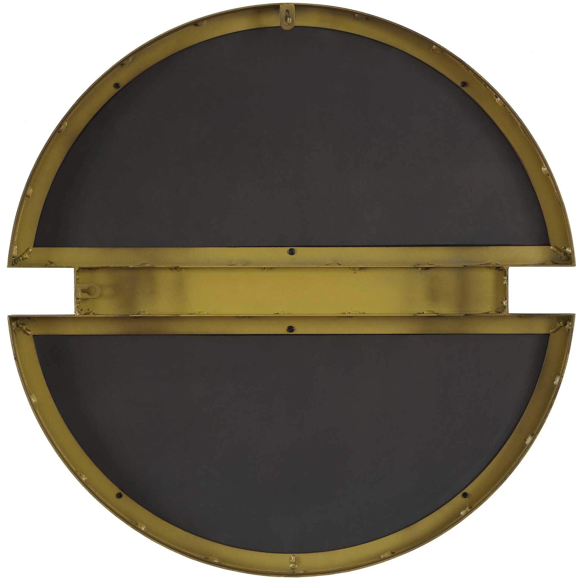 Hanover Divided Round Mirror by Uttermost