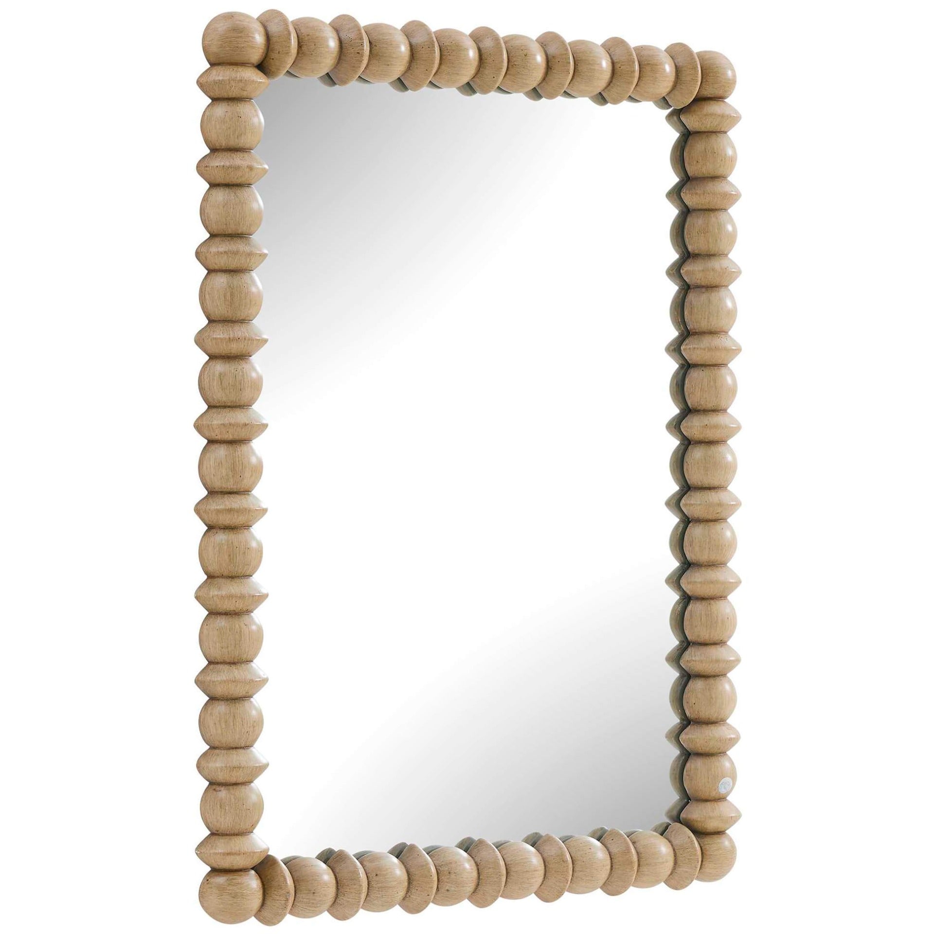 Harriet Spindle Rectangular Mirror by Uttermost