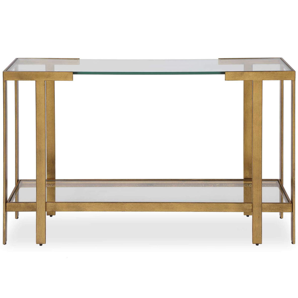 Kendrick Glass Console Table Uttermost