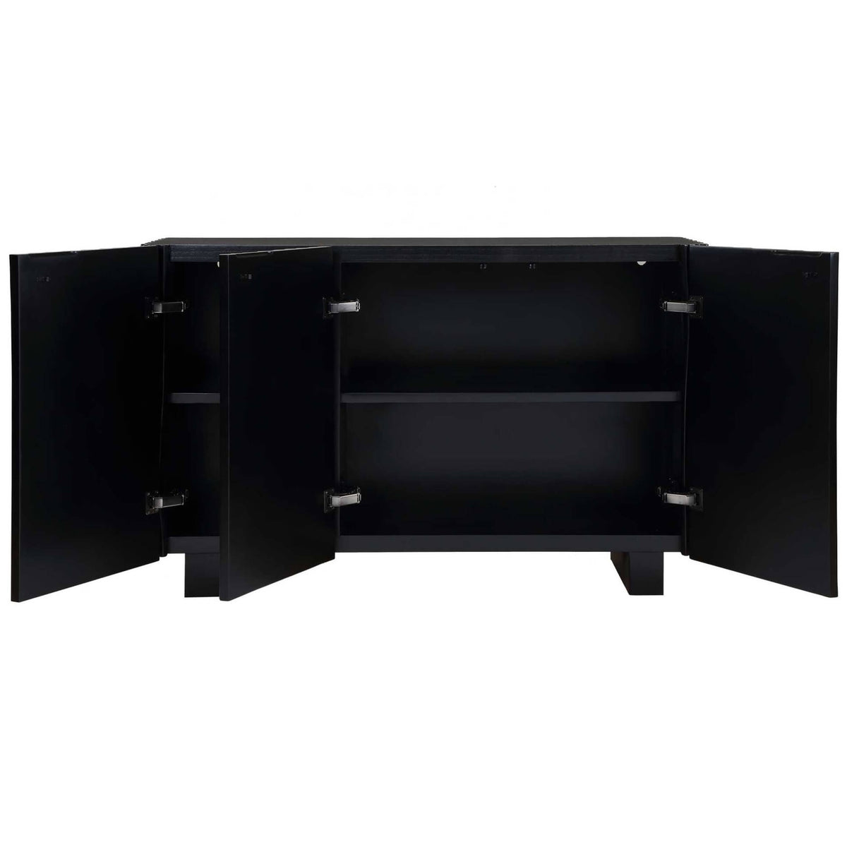 Mercado Black 3 Door Cabinet Uttermost