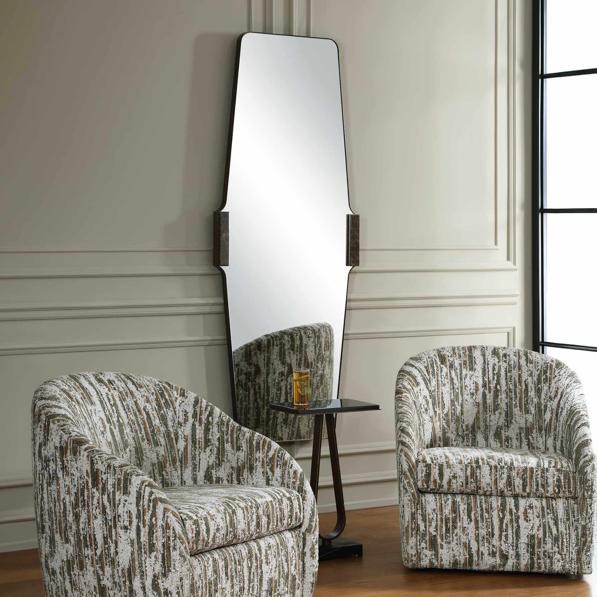 Orson Mid-Century Tall Mirror by Uttermost