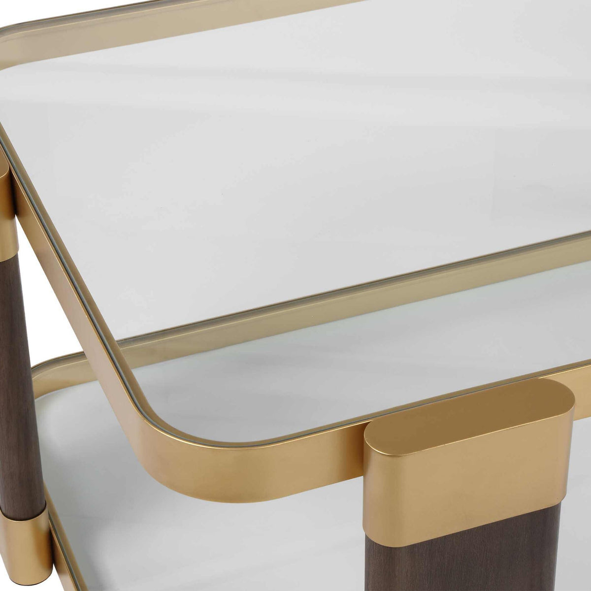 Ryles Glass Coffee Table Uttermost