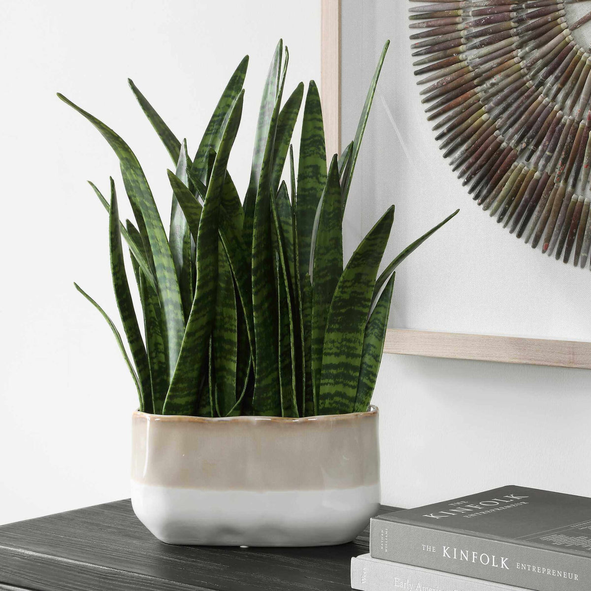 Sansera Snake Accent Plant Uttermost
