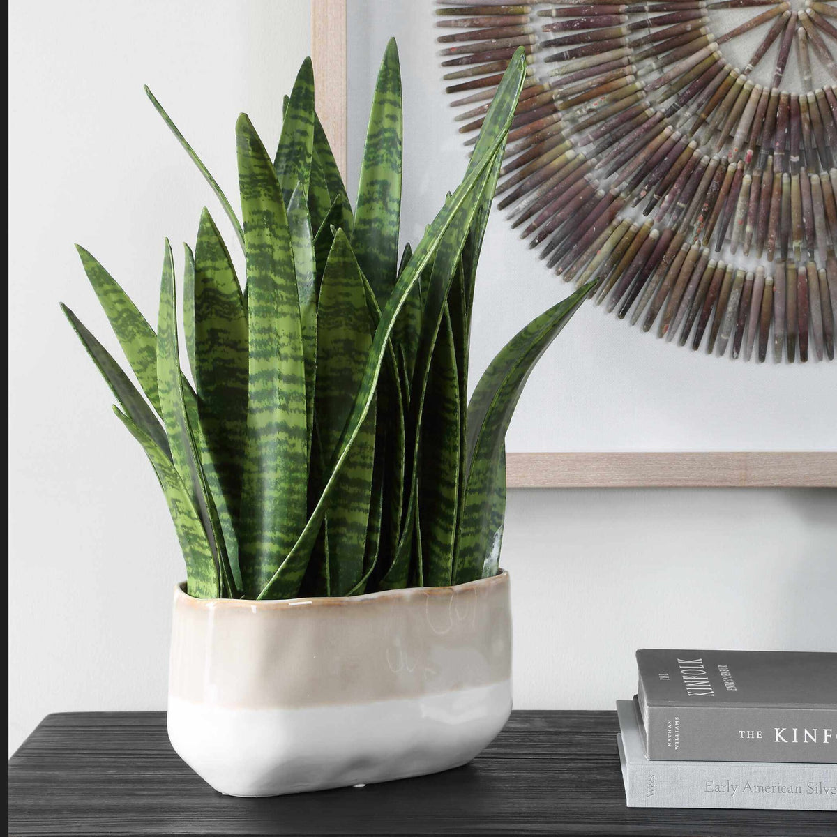 Sansera Snake Accent Plant by Uttermost