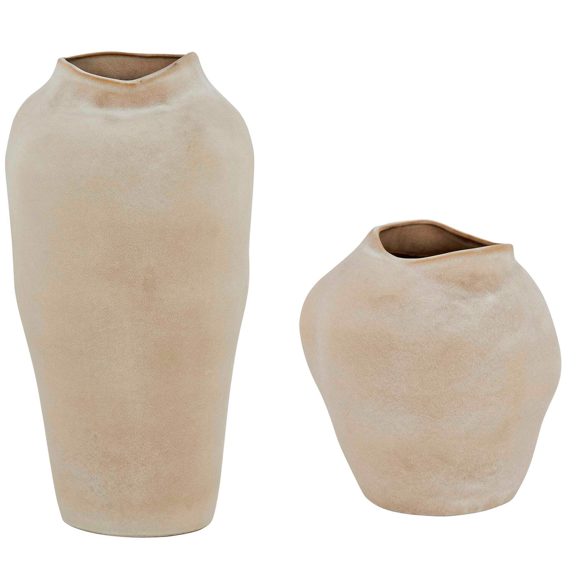 Shadow Play Indoor-Outdoor Vases - Set of 2 by Uttermost