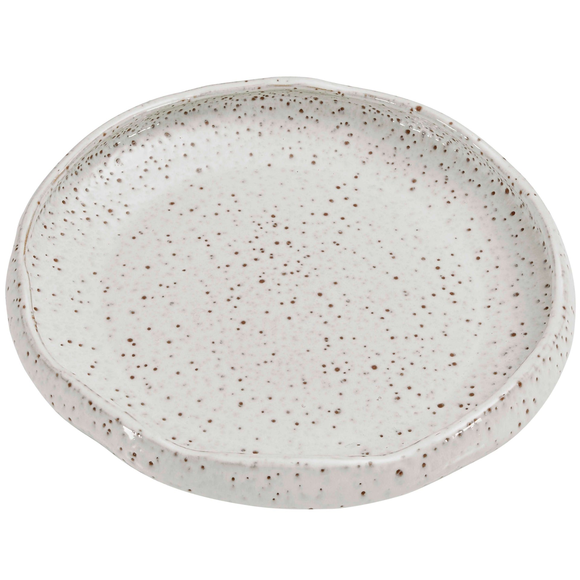 Stardust Ripple Indoor-Outdoor White Bowl by Uttermost
