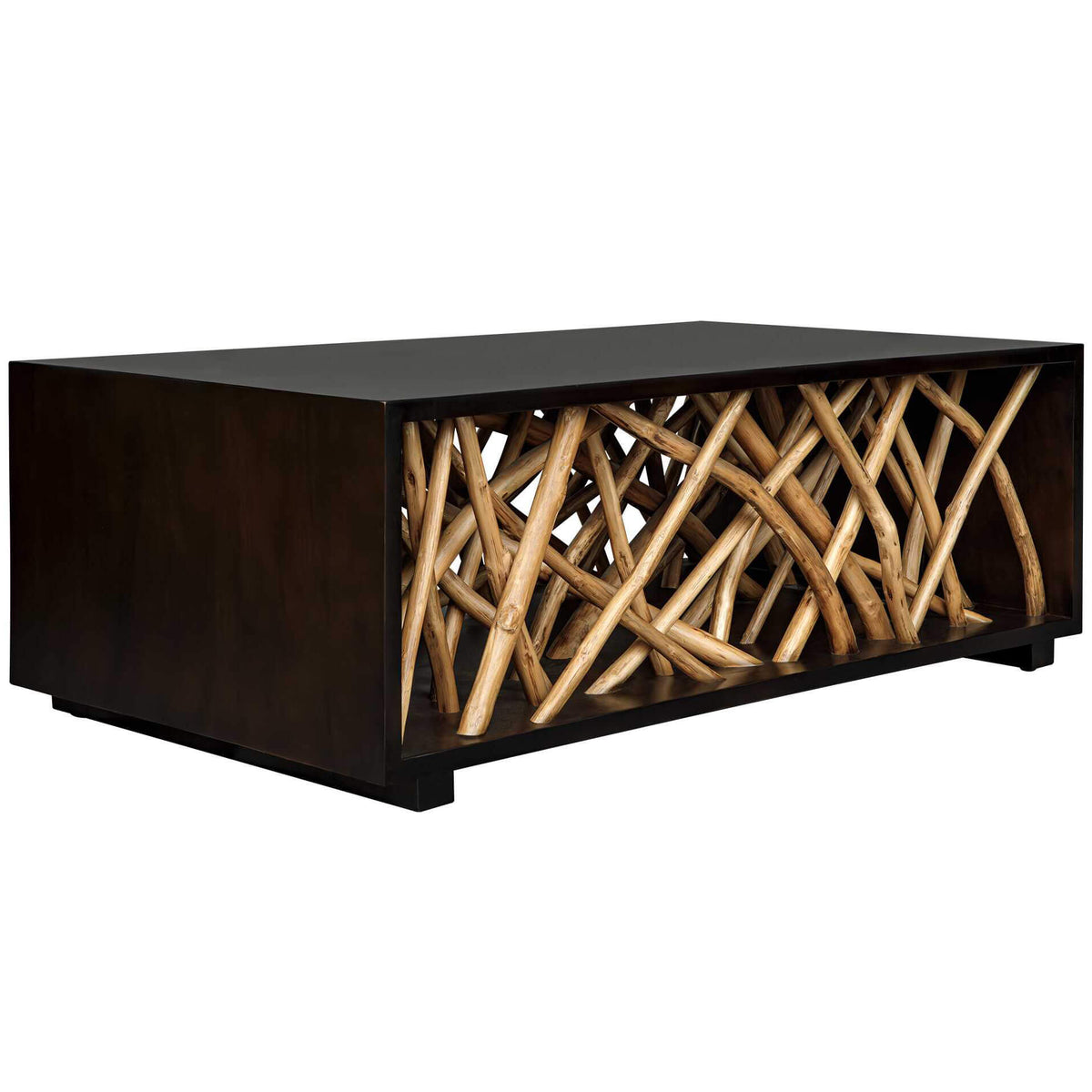 Teak Maze Coffee Table Uttermost