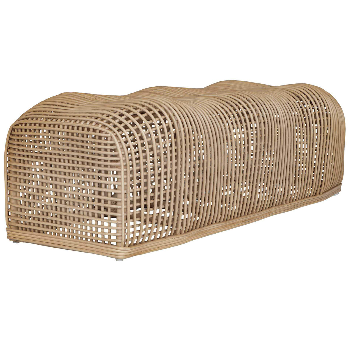 Tino Rattan Bench Uttermost