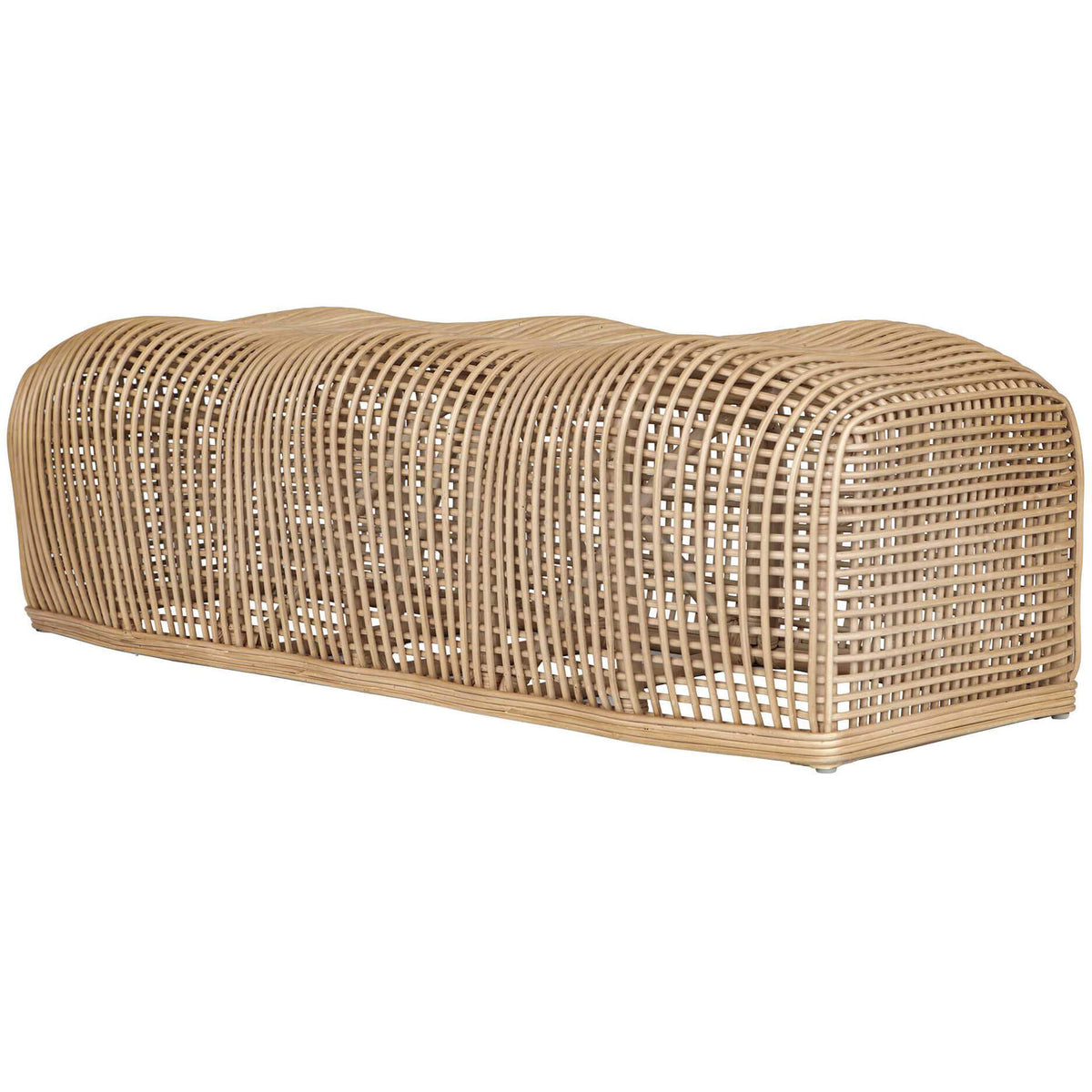 Tino Rattan Bench Uttermost
