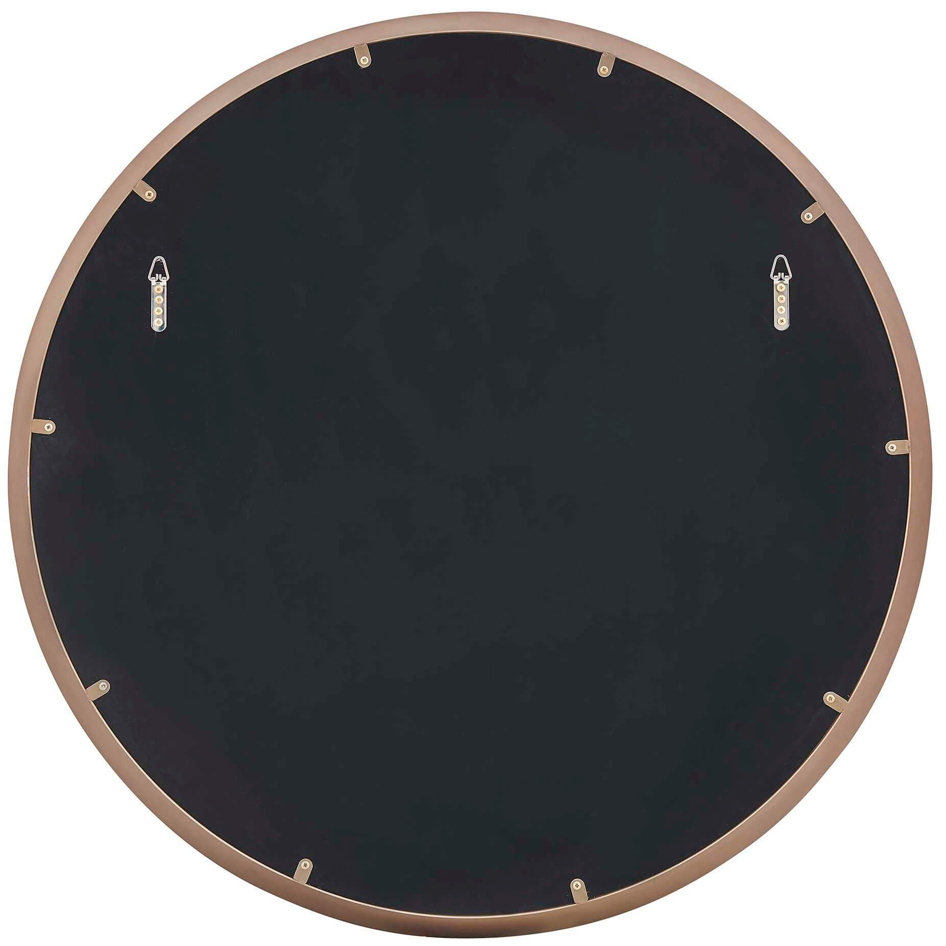 Torrado Round Bronze Mirror by Uttermost