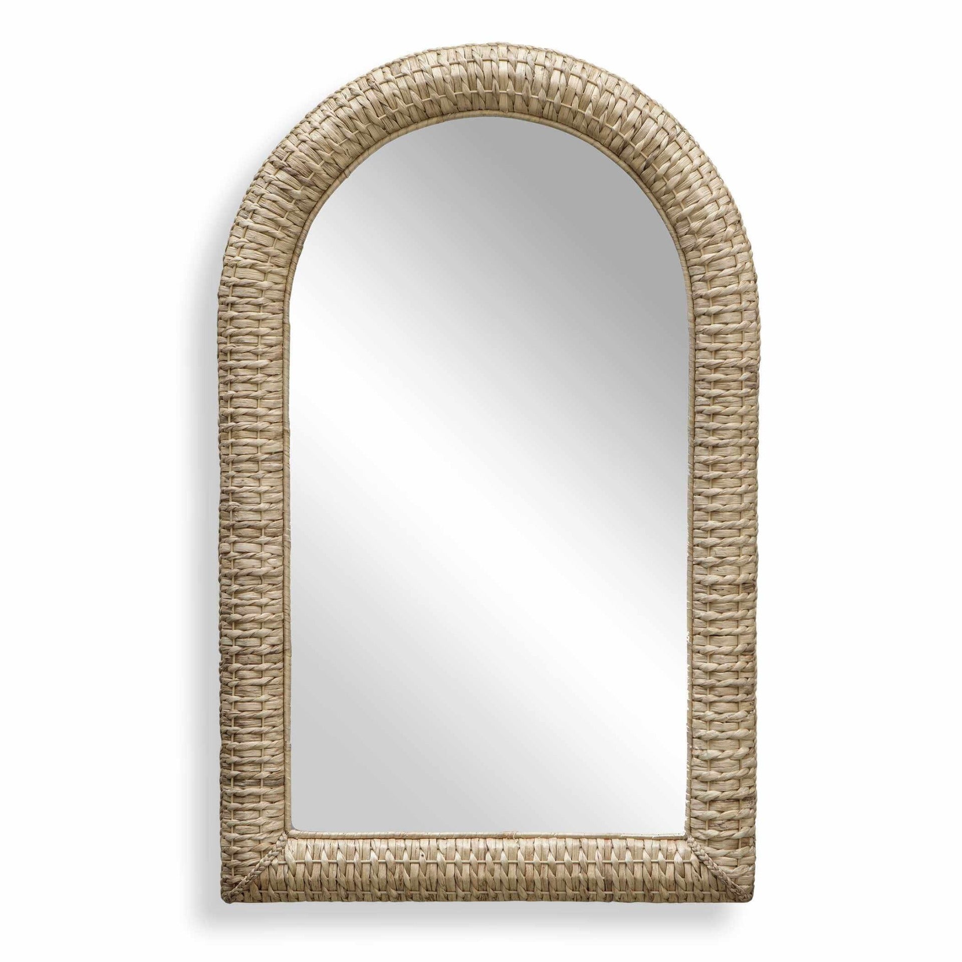 Twisted Seagrass Arch Mirror by Uttermost