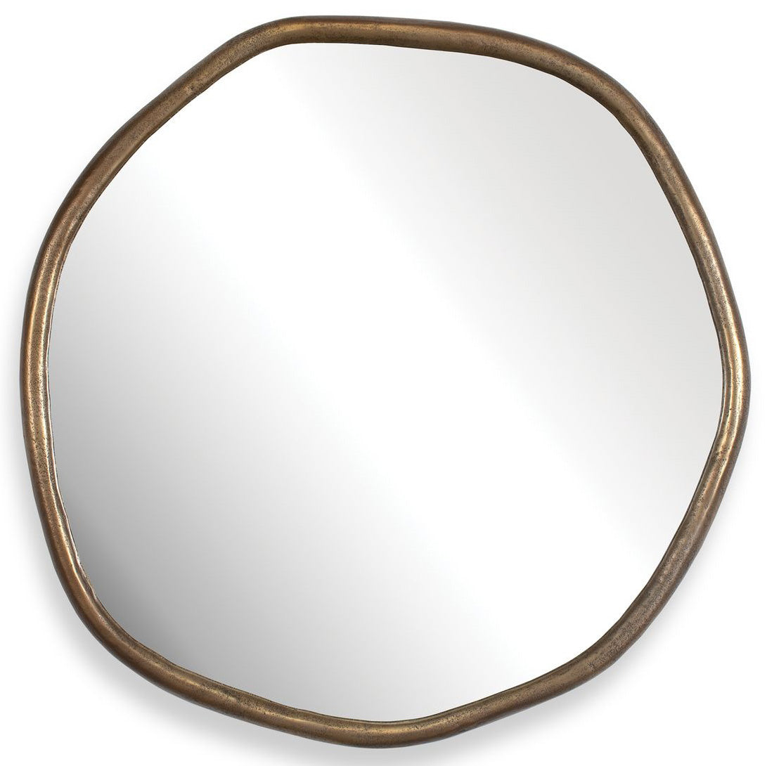 Ambrose Indoor-Outdoor Round Mirror by Uttermost