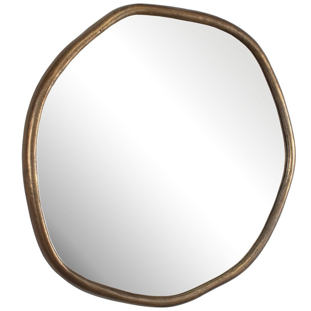 Ambrose Indoor-Outdoor Round Mirror by Uttermost