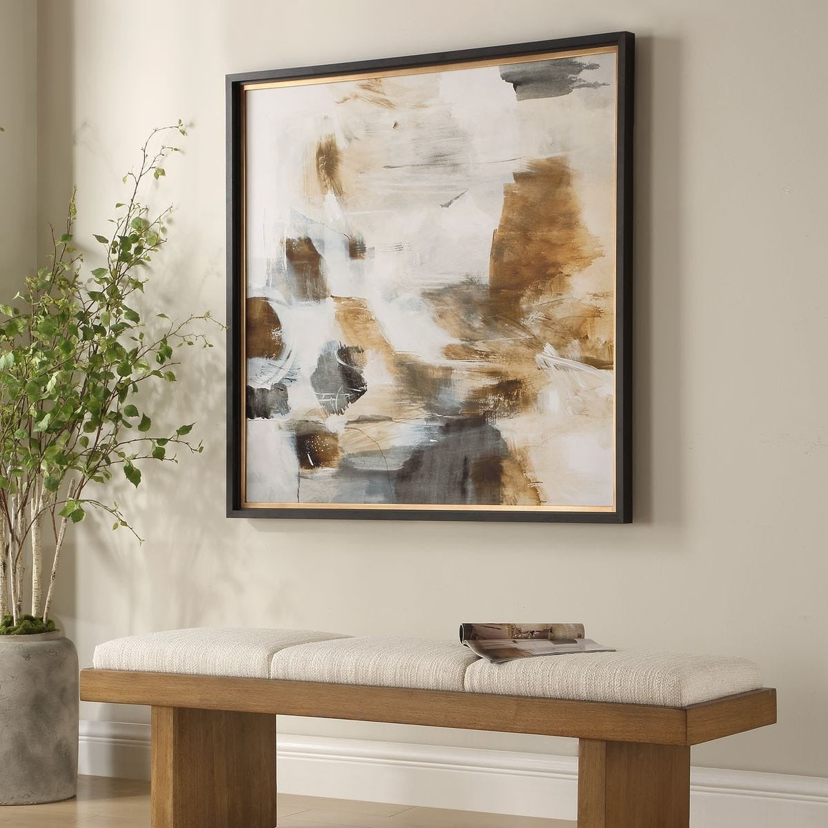 Ancient Story Framed Abstract Print by Uttermost