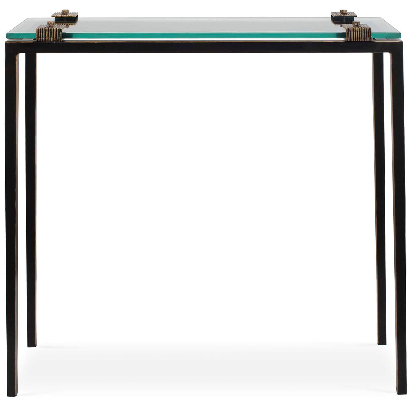 Averona Glass Top Side Table by Uttermost