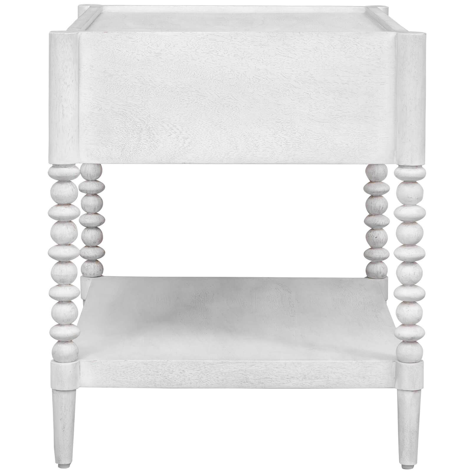 Bales Off-White Side Table by Uttermost