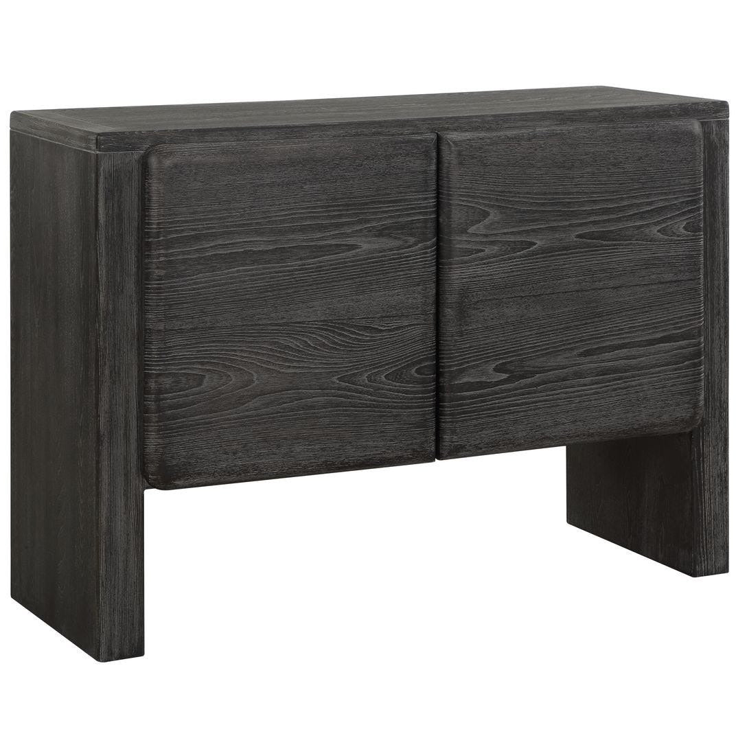 Bierk 2 Door Cabinet in Dark Stain by Uttermost