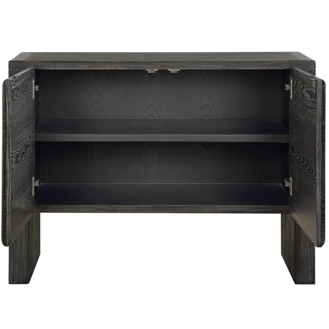 Bierk 2 Door Cabinet in Dark Stain by Uttermost
