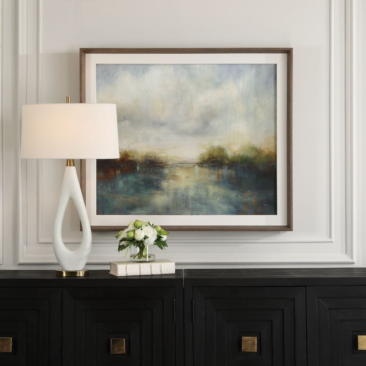 Blue Reverie Framed Print by Uttermost