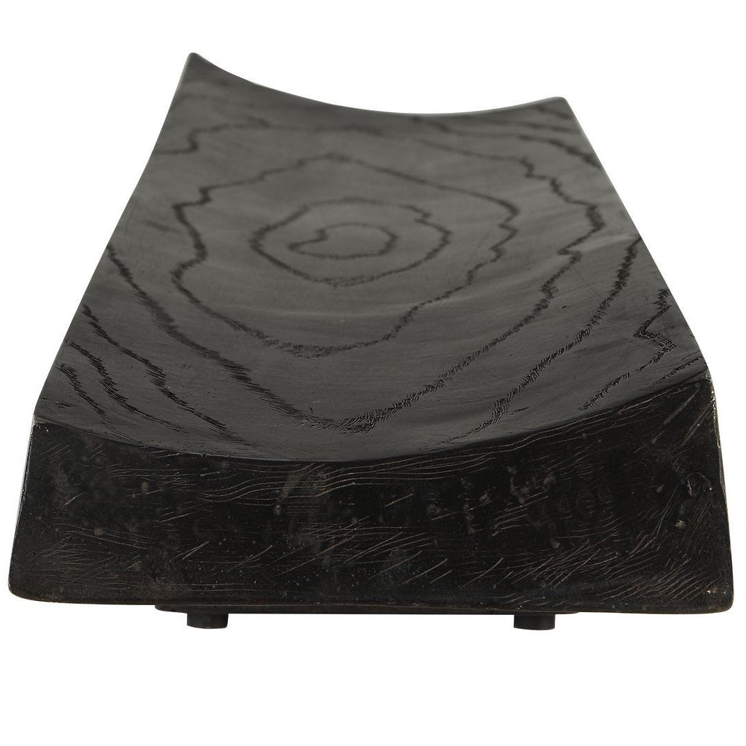Ciaran Indoor-Outdoor Tray in Wood by Uttermost