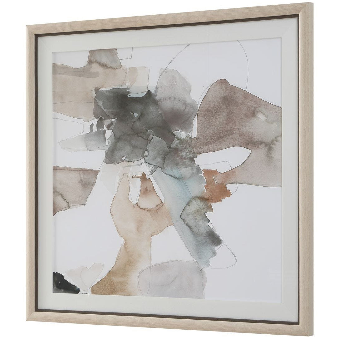 Cohesion Framed Abstract Print by Uttermost