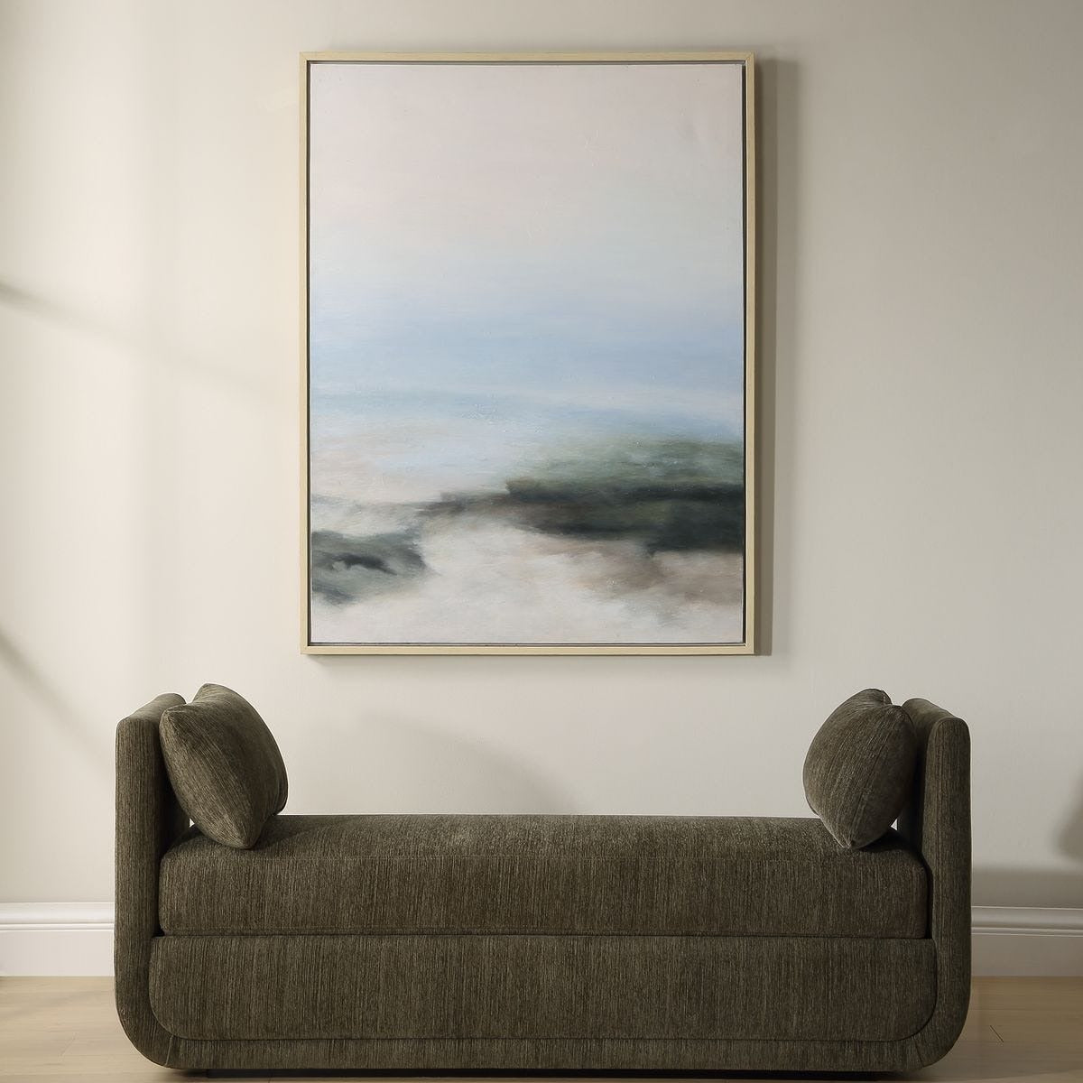 Crossing Paths Coastal Landscape Painting by Uttermost