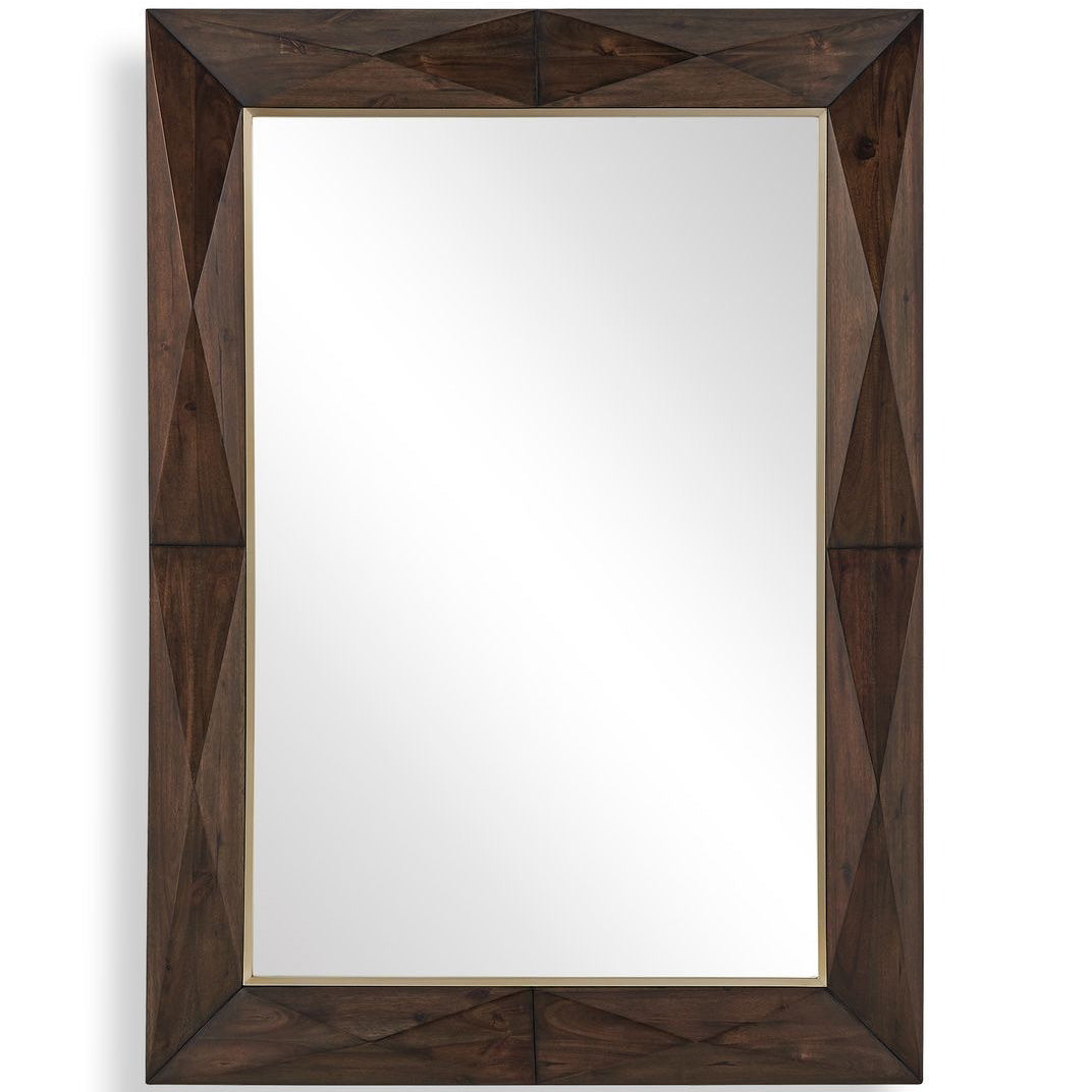 Diamond In The Rough Mirror in Wood by Uttermost