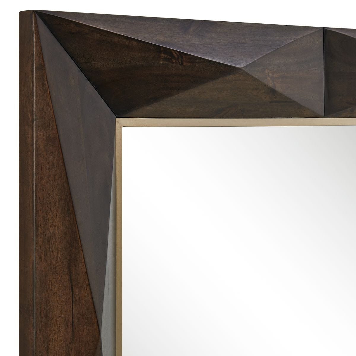 Diamond In The Rough Mirror in Wood by Uttermost