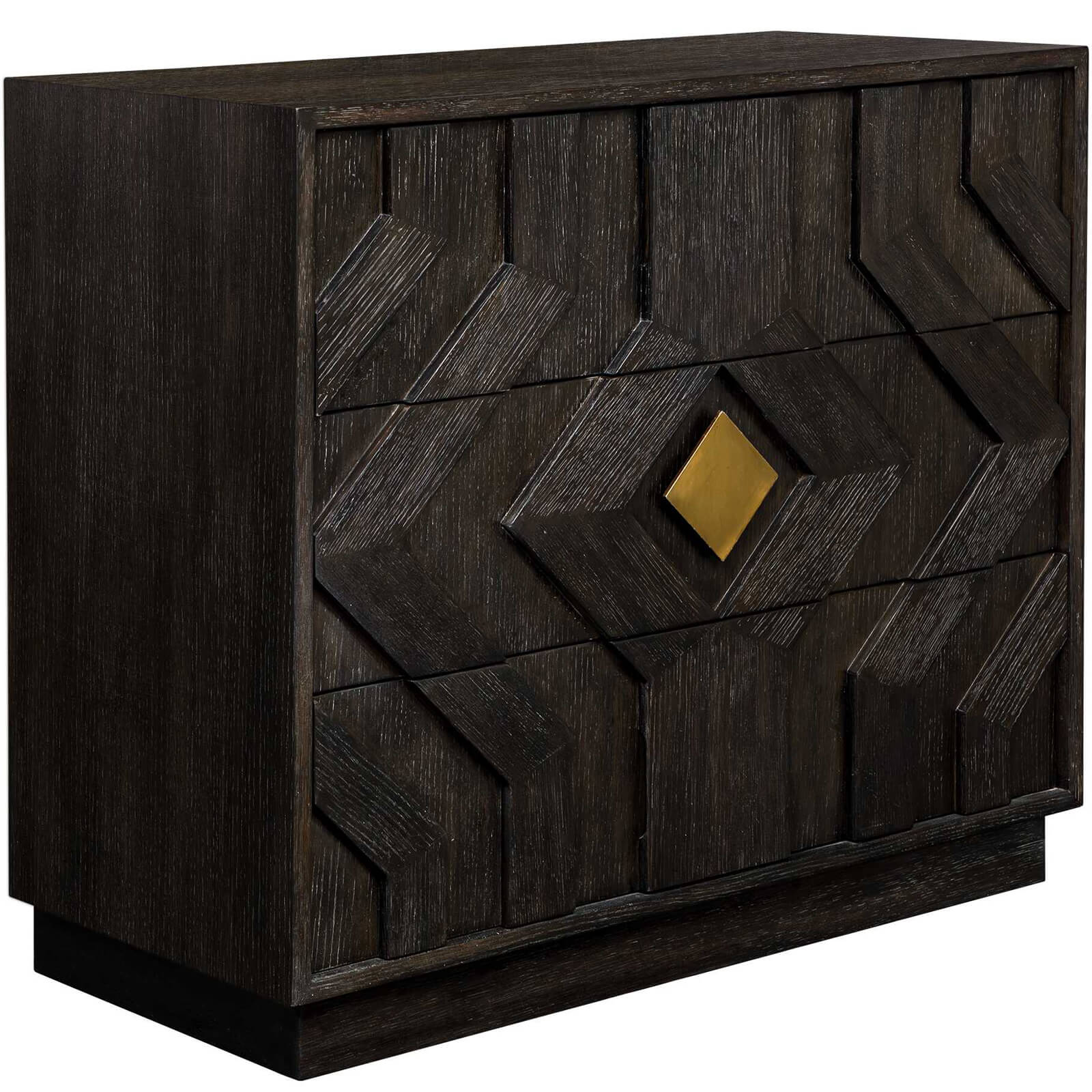 Faulkner 3 Drawer Modern Chest of Drawers by Uttermost