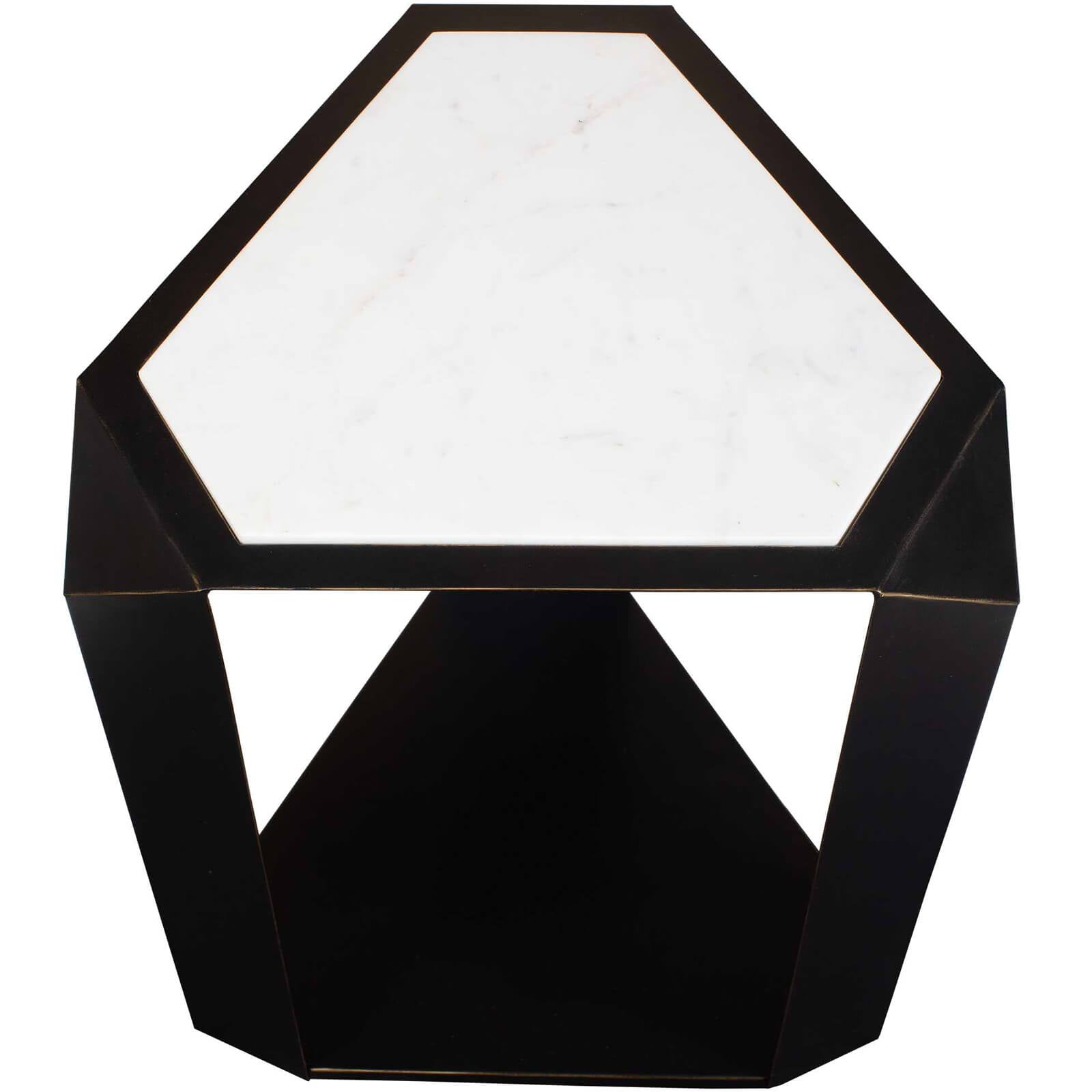 Keenan Geometric Side Table by Uttermost