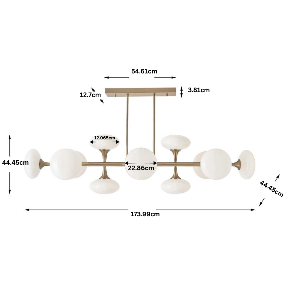 Vienna 12 Light Pendant by Uttermost