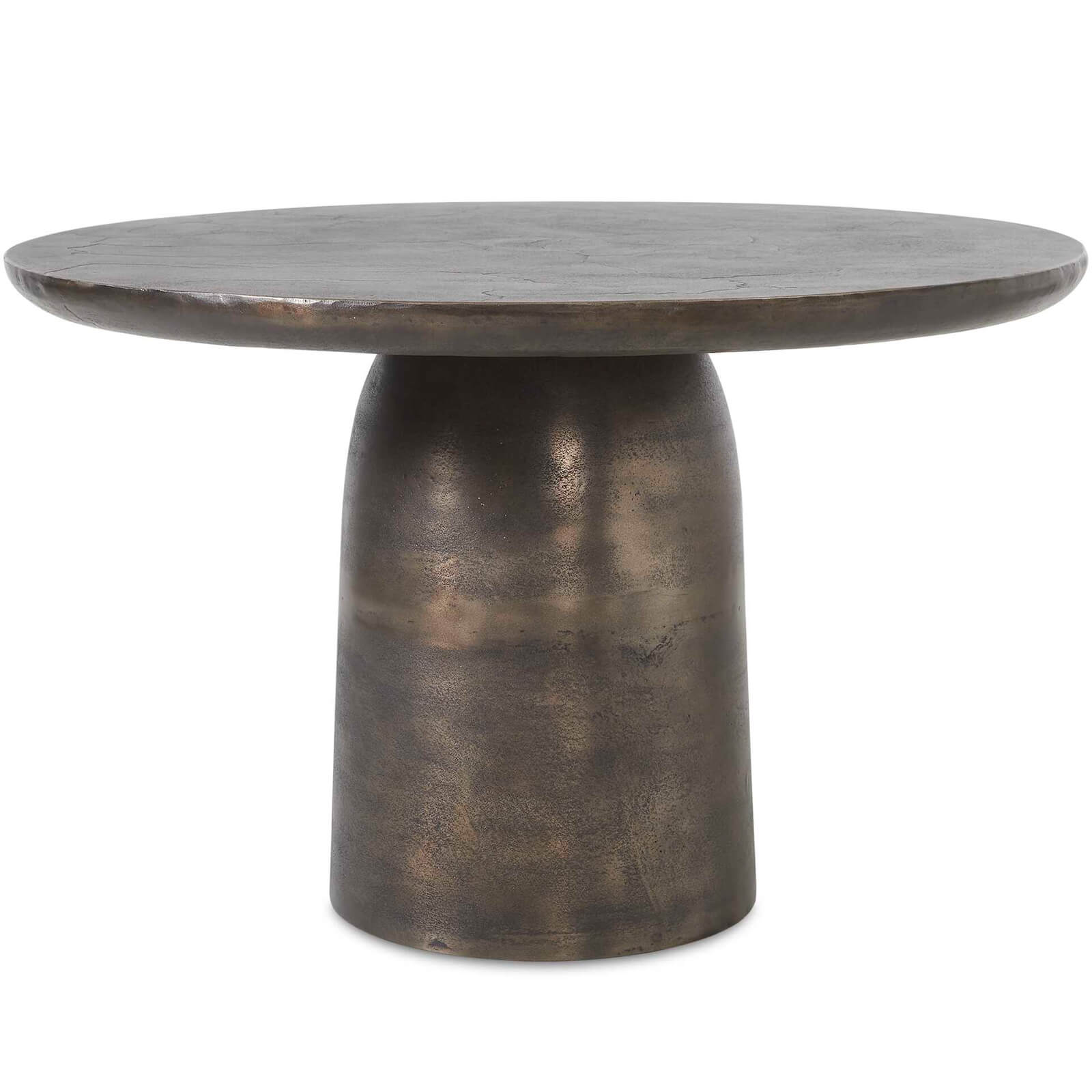 Madrone Indoor-Outdoor Bronze Dining Table by Uttermost