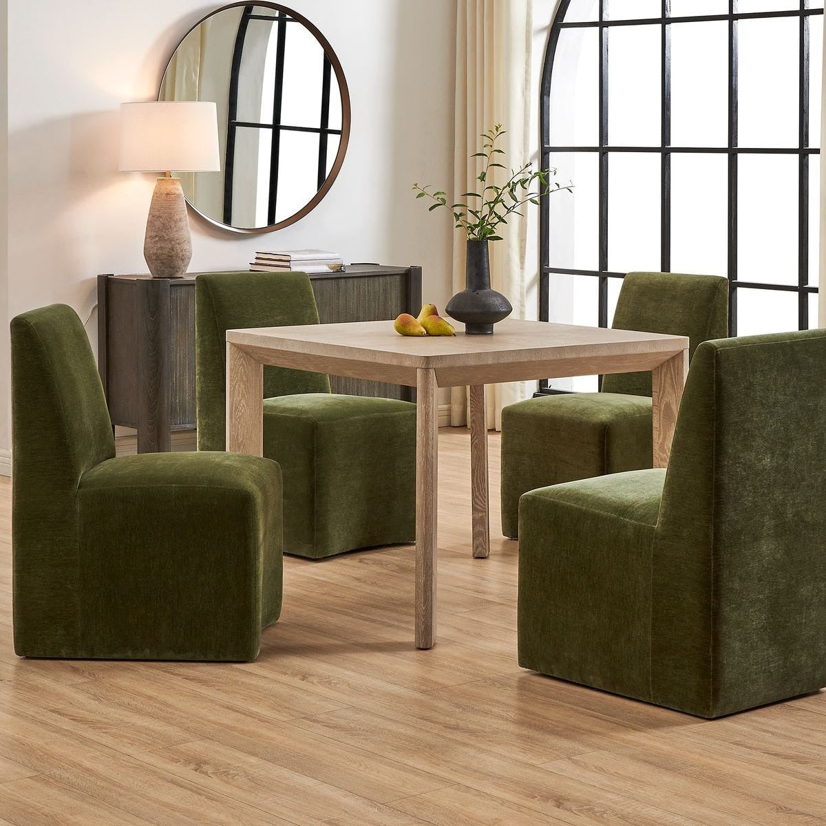 Noval Square Dining Game Table by Uttermost