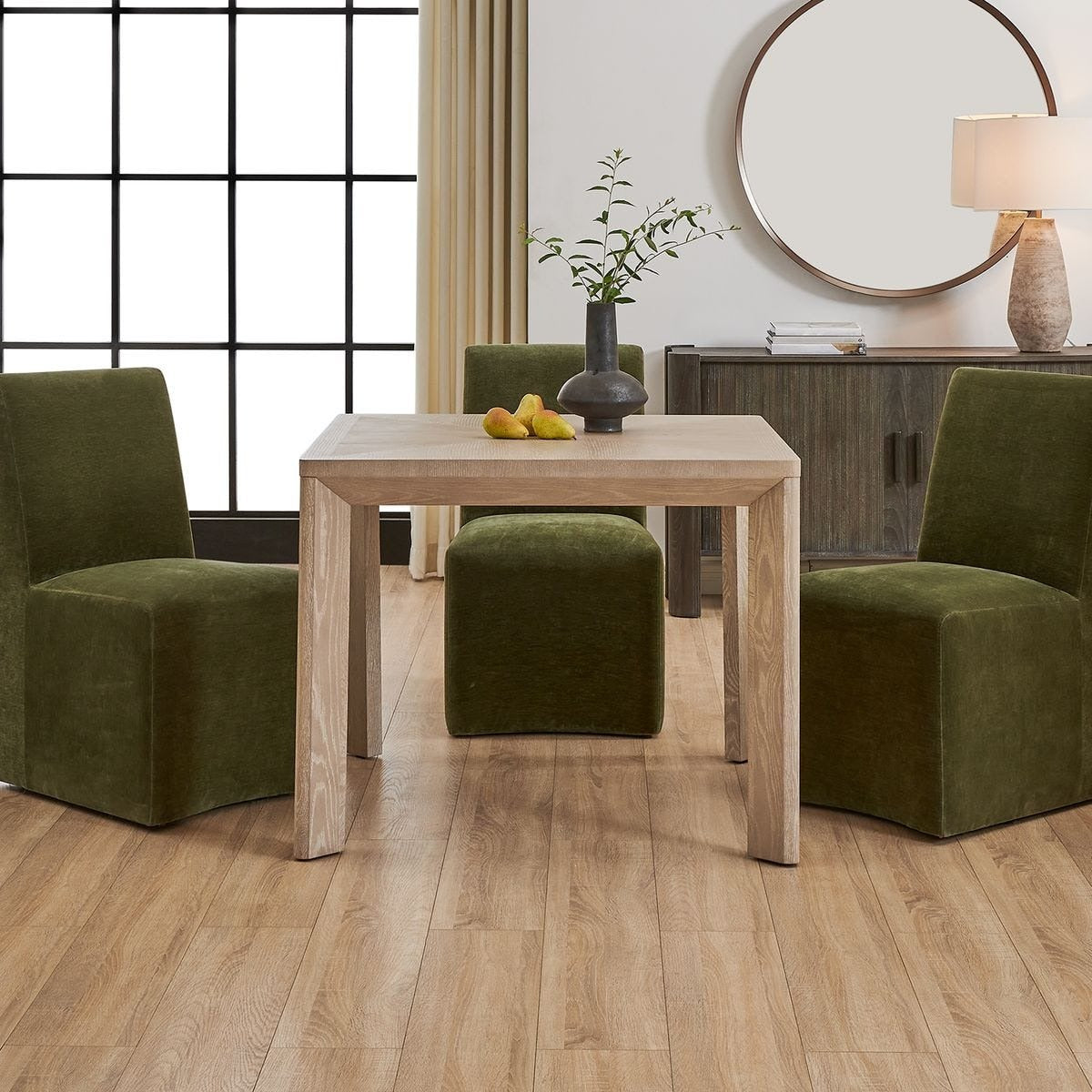 Noval Square Dining Game Table by Uttermost