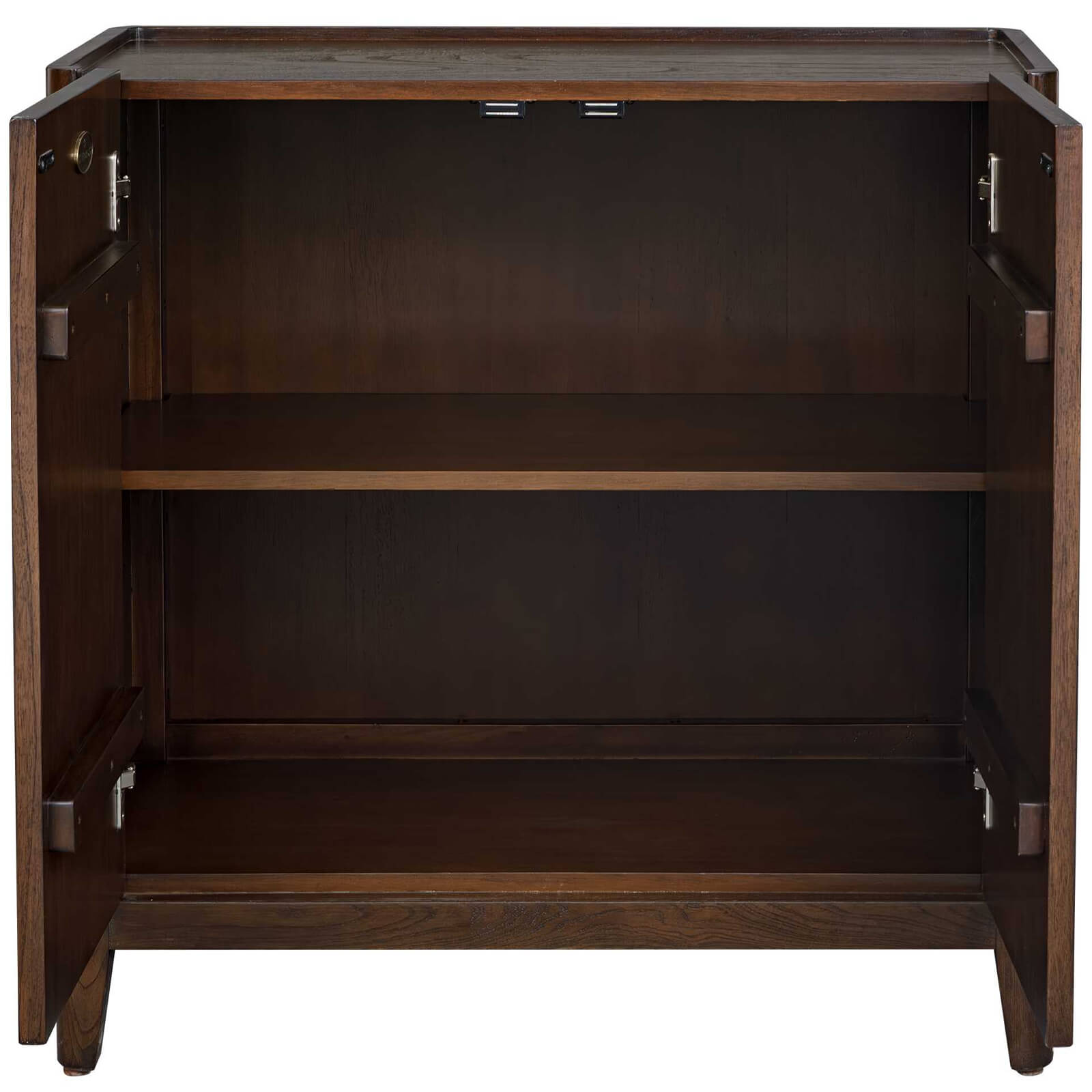 On The Block 2 Door Walnut Cabinet by Uttermost