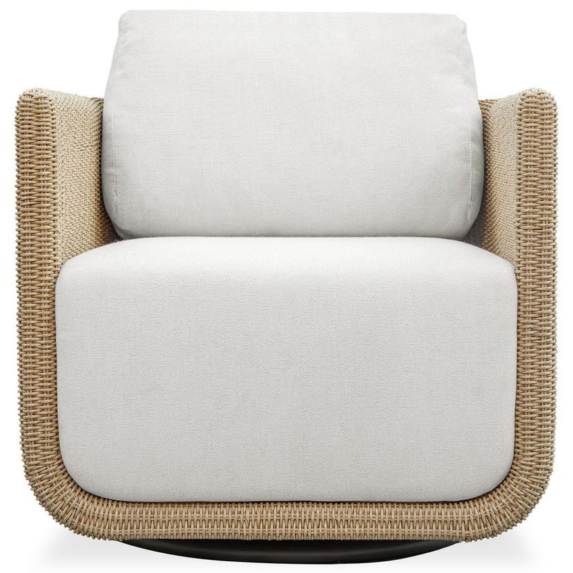Santorini Outdoor Swivel Lounge Chair by Uttermost