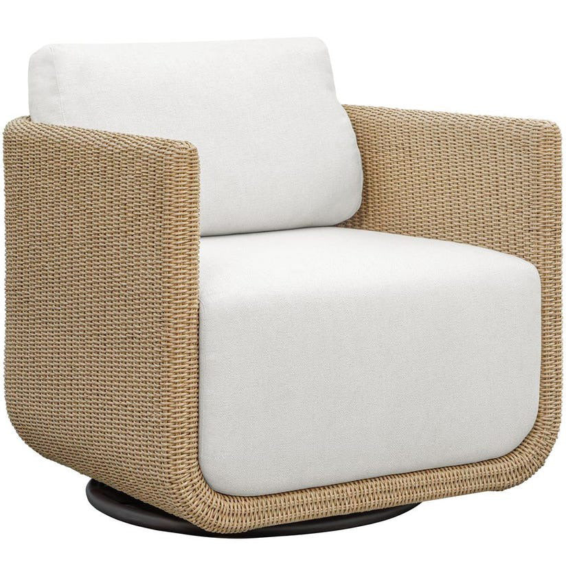 Santorini Outdoor Swivel Lounge Chair by Uttermost