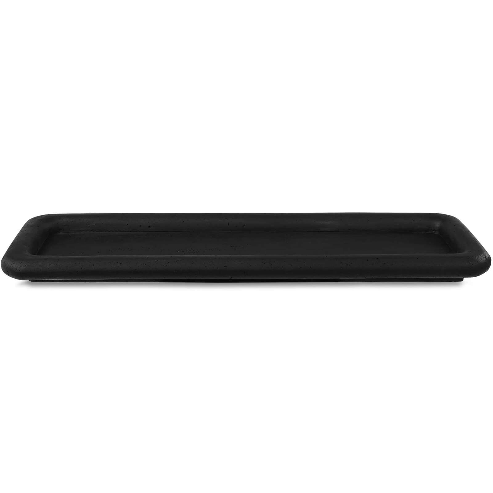 Shadowline Indoor-Outdoor Black Tray by Uttermost