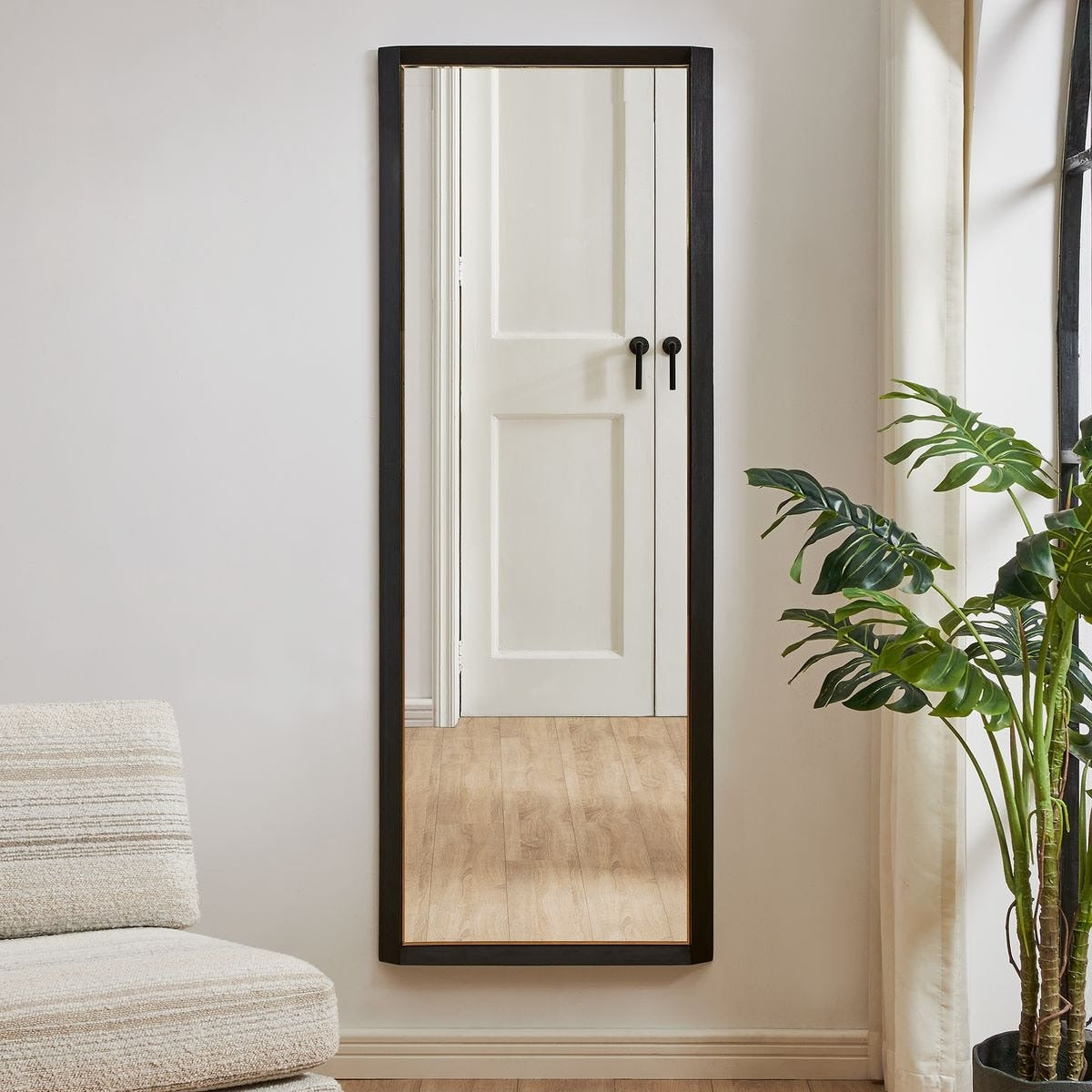 Stenton Tall Mirror in Wood by Uttermost