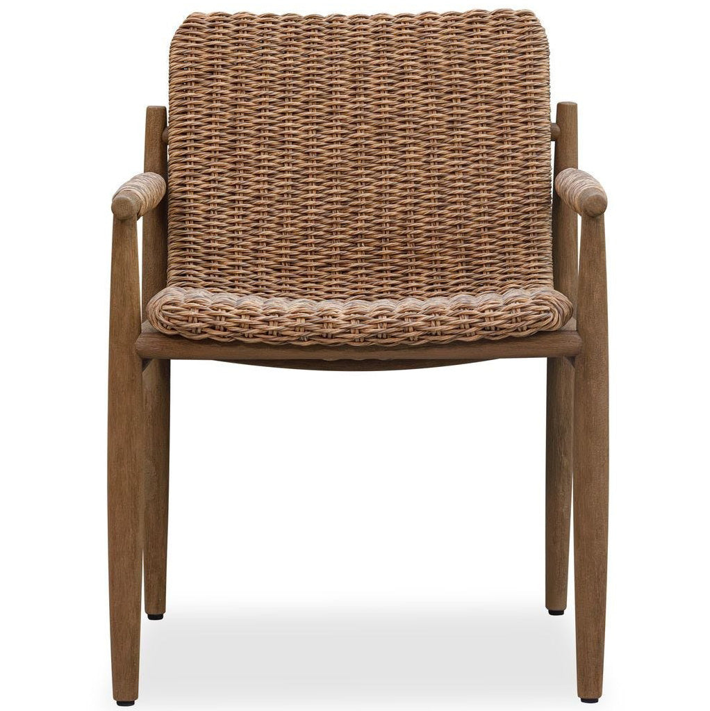 Sumba Flax Outdoor Lounge Chair by Uttermost