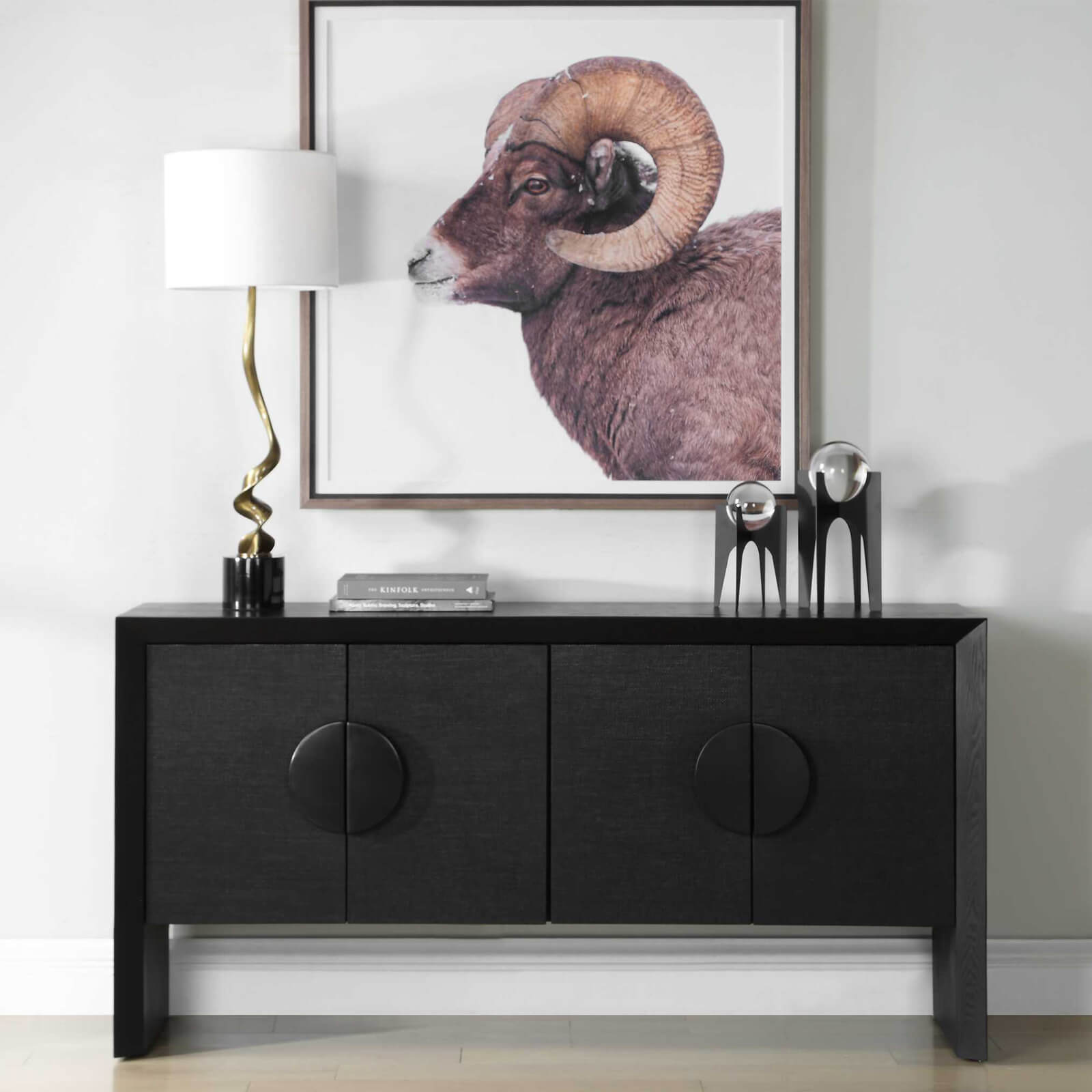 Williams Sideboard in Black by Uttermost